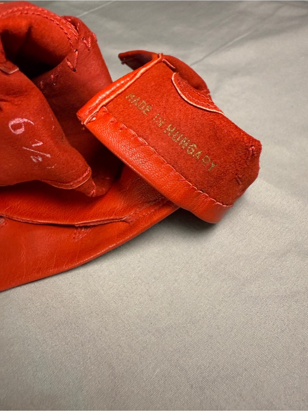 Leather gloves - Picture 4 of 4